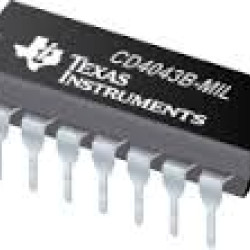 CD4043 - Quad NOR R-S Latch Tri-state