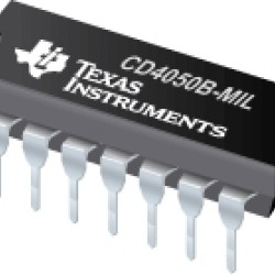 CD4050 Buffers & Line Drivers Hex Non-Inverting IC