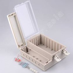 WaterProof IP68 Enclosure For Electronics - DIN Mountable