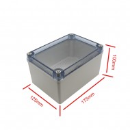 Waterproof Plastic Enclosure Box 175x125x100mm