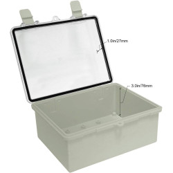 IP65 Waterproof Enclosure (220 x 170 x 110 mm) IP65 Waterproof Enclosure (220 x 170 x 110 mm)