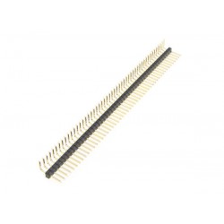 Header Pin Male 1x40 1.27mm Pitch Right Angle