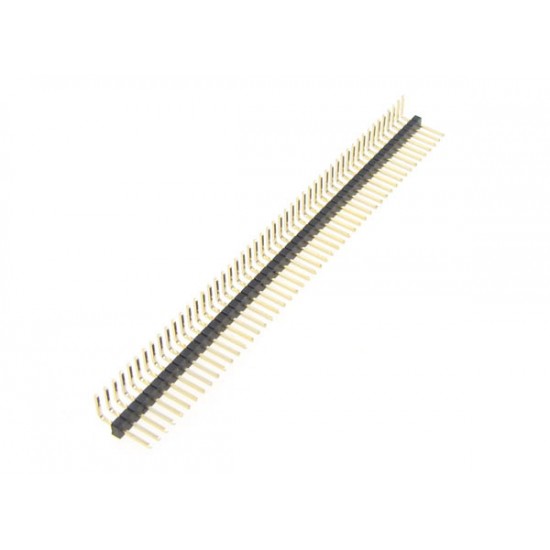 Header Pin Male 1x40 1.27mm Pitch Right Angle