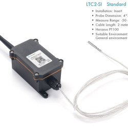 LORAWAN STANDARD PT100 TEMPERATURE TRANSMITTER LTC2-SI