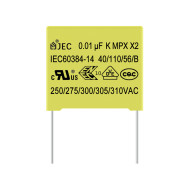 Safety Capacitor X2 0.01uF 275V P15
