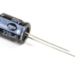220uF 50V 105C Radial Electrolytic Capacitor