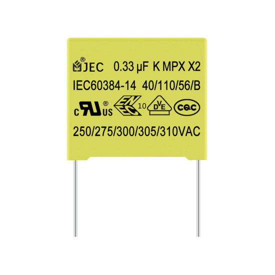 Safety Capacitor X2 0.33uF 275V P10
