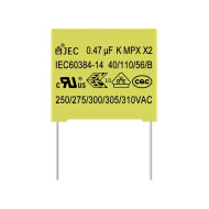 Safety Capacitor X2 0.47uF 275V P15