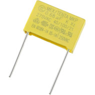 Safety Capacitor X2 0.68uF 275V P15