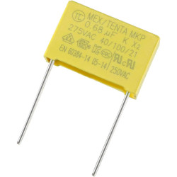 Safety Capacitor X2 0.68uF 275V P15