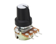 Linear Taper Rotary Potentiometer with Knob - 1M