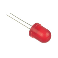 Diffused Red 10mm LED