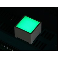 15*15mm LED Square - Green