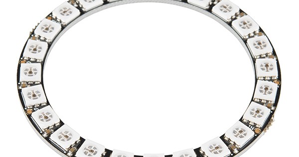 NeoPixel Ring - 24 x 5050 RGB LED with Integrated Drivers