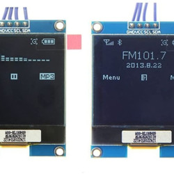 OLED Display 128x128 1.5" White I2C