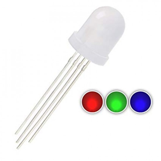RGB Led 10mm Diffused Common Anode