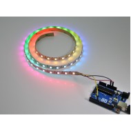 NeoPixel Digital RGB LED Strip 60 LED/m 5 Meter - WHITE (Non Waterproof)