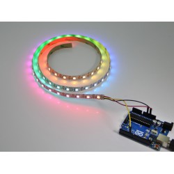 NeoPixel Digital RGB LED Strip 60 LED/m 5 Meter - WHITE (Non Waterproof)