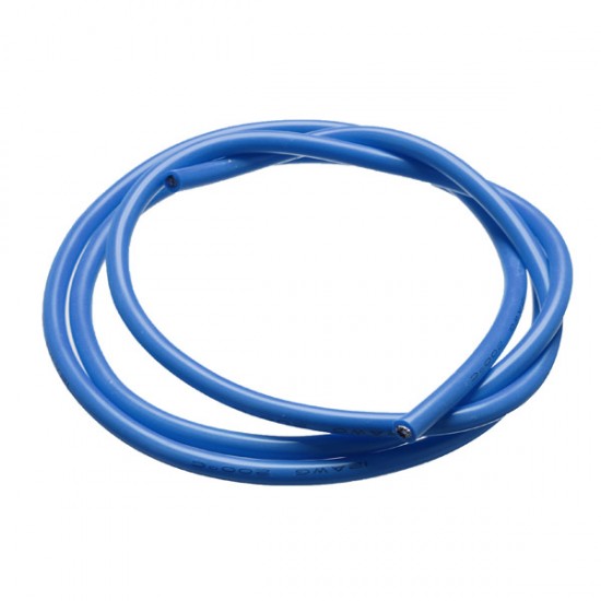 16 AWG silicone wire multistranded - Blue