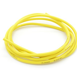 16 AWG silicone wire multistranded - Yellow