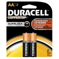 Duracell AA Alkaline Batteries 1.5V (2 Pack)