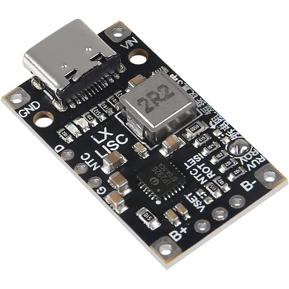 TZT Type-C USB 2/3S BMS 15W 8.4V 12.6V 1.5A Lithium Battery Charging ...