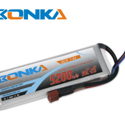LiPo Battery 5200mAh/25C-2S (7.4V)