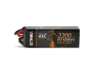 LiPo Battery 4S 14.8V 2200mAh 45C Ultralight LiPo Battery 4S 14.8V 2200mAh 45C Ultralight