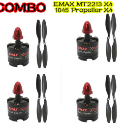 EMAX Multicopter Motor MT2213 4 set  (With Prop1045 Combo)