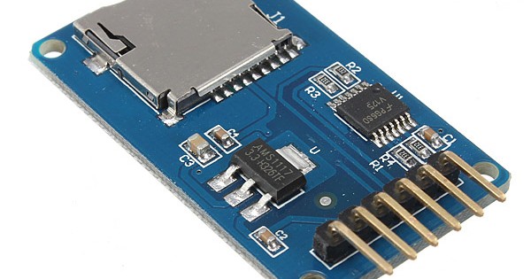 2x SPI Micro SD Card Reader Module Board Shield For Arduino ESP8266 ESP32