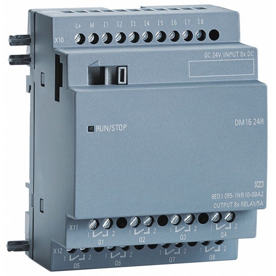 Siemens Input/Output Expansion Module (8DI 8DO) 24VDC