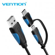MicroUSB / Type C to USB Cable - 50cm