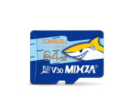 MIXZA 64GB MicroSD Class 10 Memory Card