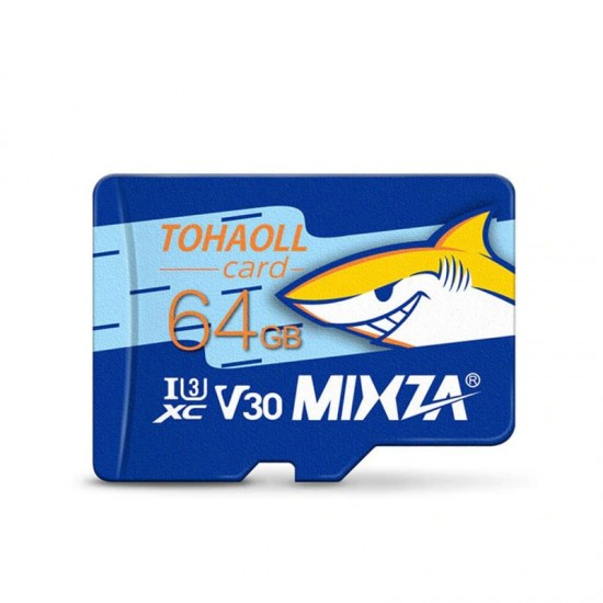 MIXZA 64GB MicroSD Class 10 Memory Card