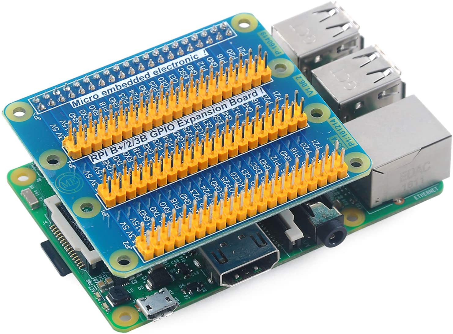 Raspberry Pi GPIO Extension Board