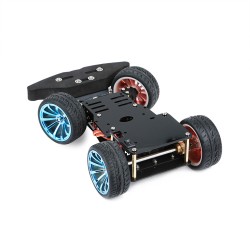 4WD RC Smart Car Chassis with S3003 Metal Servo & Bearing Kit for Arduino