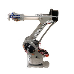 6-Axis Desktop Robotic Arm Unassembled