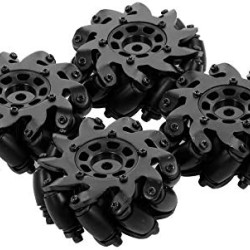 Mecanum Wheels 60mm Diameter  (4 set) 