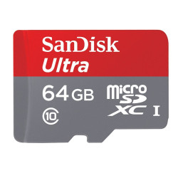 SanDisk Ultra 64GB MicroSD Class 10