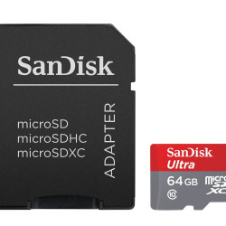SanDisk Ultra 64GB MicroSD Class 10