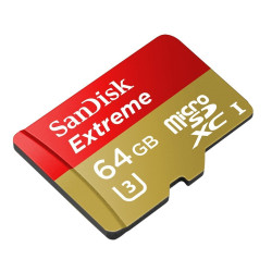SanDisk Extreme 64 GB MicroSDXC Memory Card