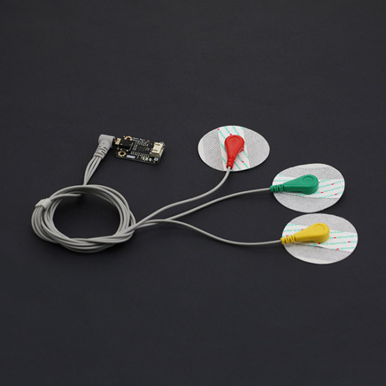 Analog Heart Rate Monitor Sensor (ECG) For Arduino