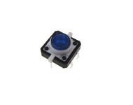 Tactile Push Button with Blue Led