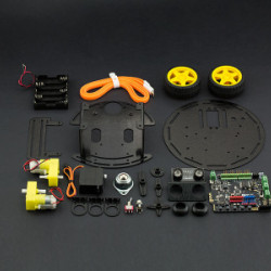 Turtle 2WD Basic Arduino Robot Kit - iOS Compatible
