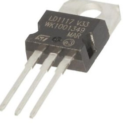 LD1117V33 Fixed 3.3V LDO Voltage Regulator