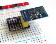 ESP8266 ESP-01 Breakout Board Breadboard Adapter