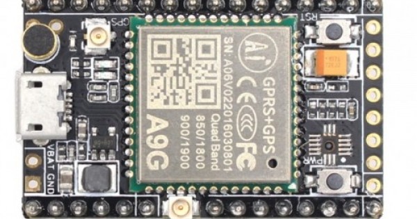 GPRS/GSM + GPS A9G Pudding/SMS/Voice/Wireless Data Transmission ...