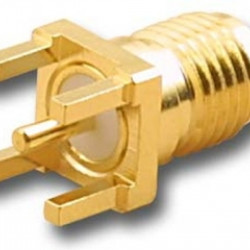 SMA Female Connector Straight - Through Hole