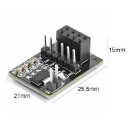 nRF24L01+ Breakout Adapter with On-board 3.3V Regulator nRF24L01+ Breakout Adapter with On-board 3.3V Regulator