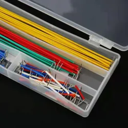 140-Piece U-Shaped Pre-Formed Breadboard Jumper Wire Kit